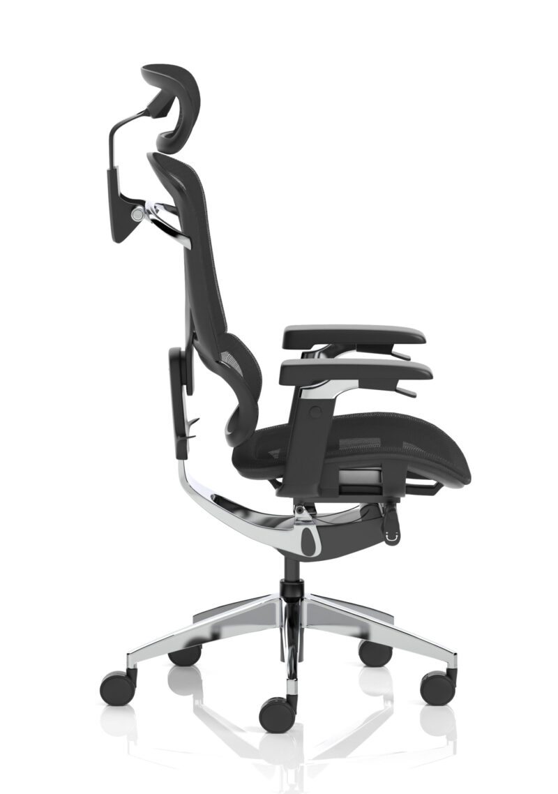 Aligno Click Plus High Back Alignonomic Posture Office Chair with Arms and Headrest - Image 16