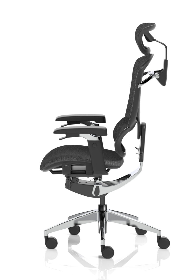 Aligno Click Plus High Back Alignonomic Posture Office Chair with Arms and Headrest - Image 20