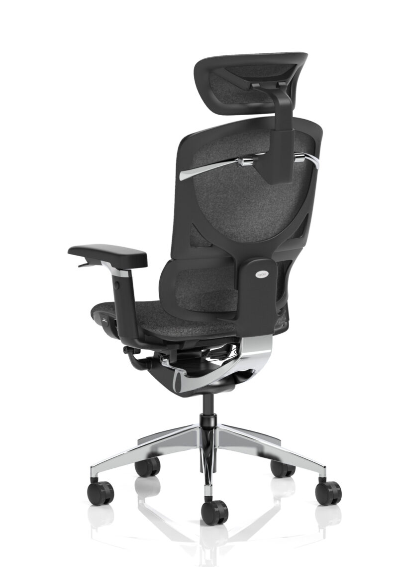 Aligno Click Plus High Back Alignonomic Posture Office Chair with Arms and Headrest - Image 21