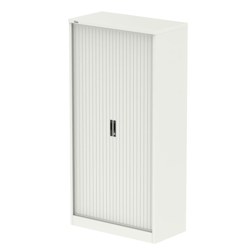 CubeX Side Tambour Cupboard With Shelves - Image 4