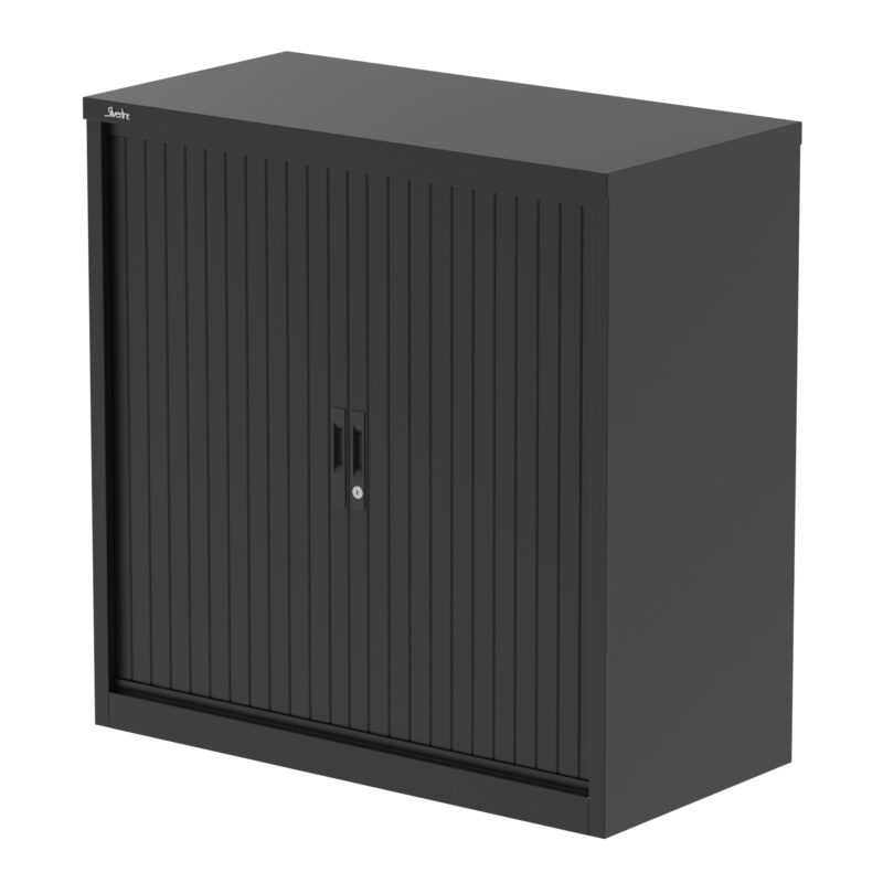 CubeX Side Tambour Cupboard With Shelves - Image 5