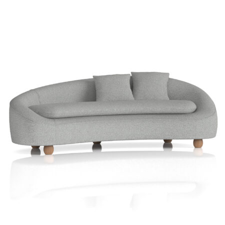 Ivy 3 Seater Curved Sofa