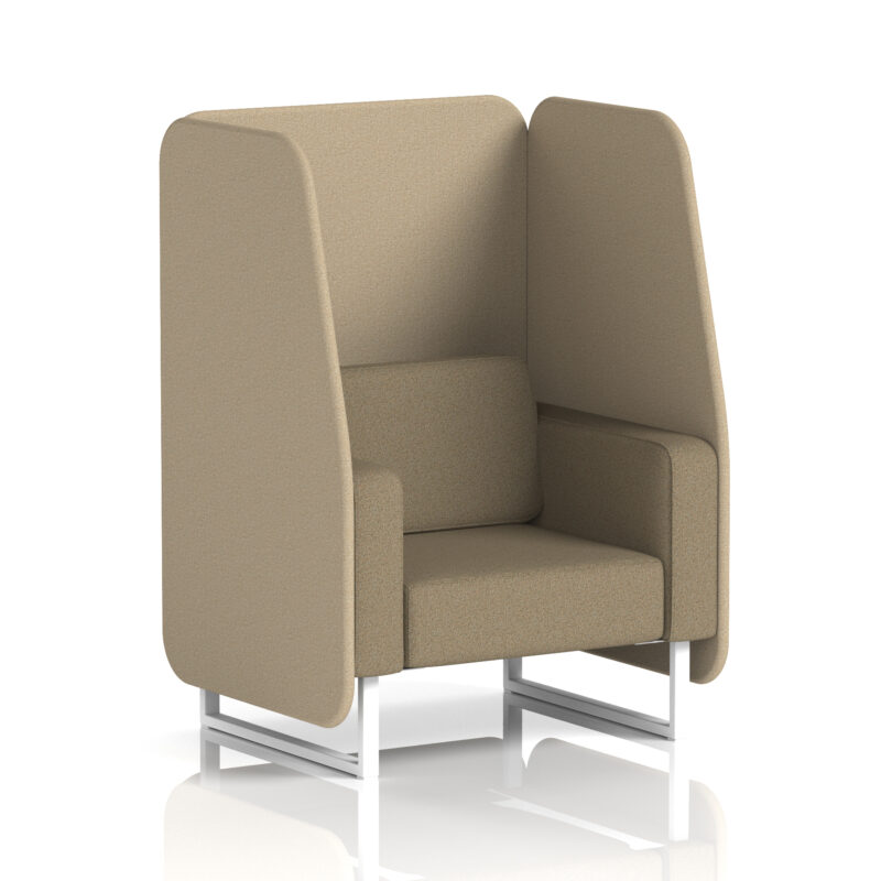 Greywood Open Booth With White Legs in Two Tone - Image 49