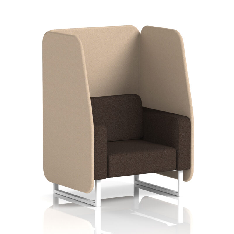 Greywood Open Booth With White Legs in Two Tone - Image 55
