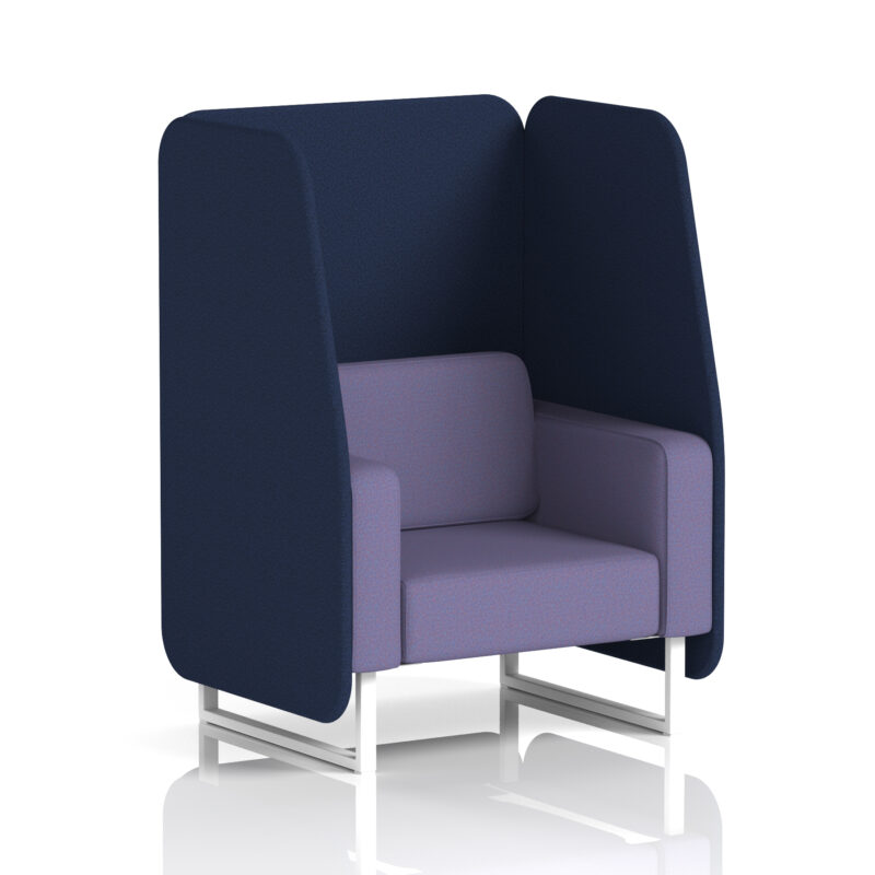 Greywood Open Booth With White Legs in Two Tone - Image 58