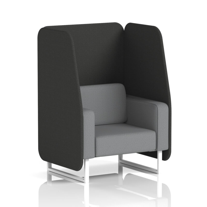 Greywood Open Booth With White Legs in Two Tone - Image 61