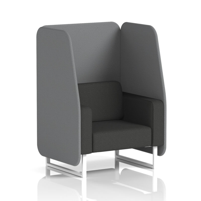 Greywood Open Booth With White Legs in Two Tone - Image 67
