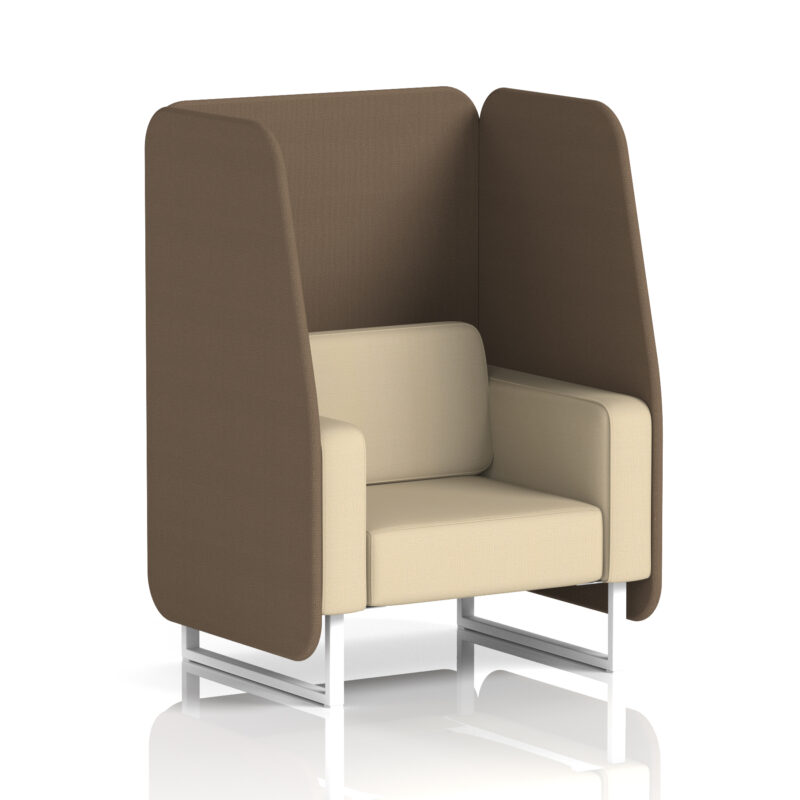 Greywood Open Booth With White Legs in Two Tone - Image 79