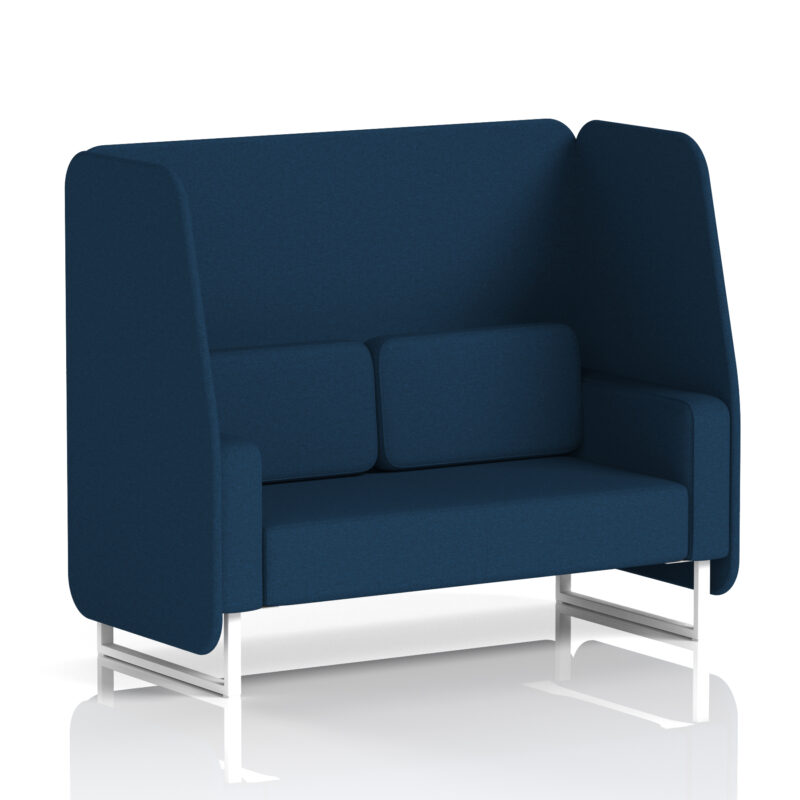 Greywood Open Booth With White Legs in Single Tone - Image 23