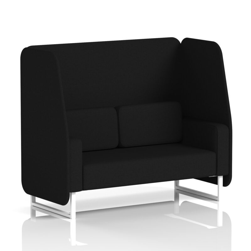 Greywood Open Booth With White Legs in Single Tone - Image 26
