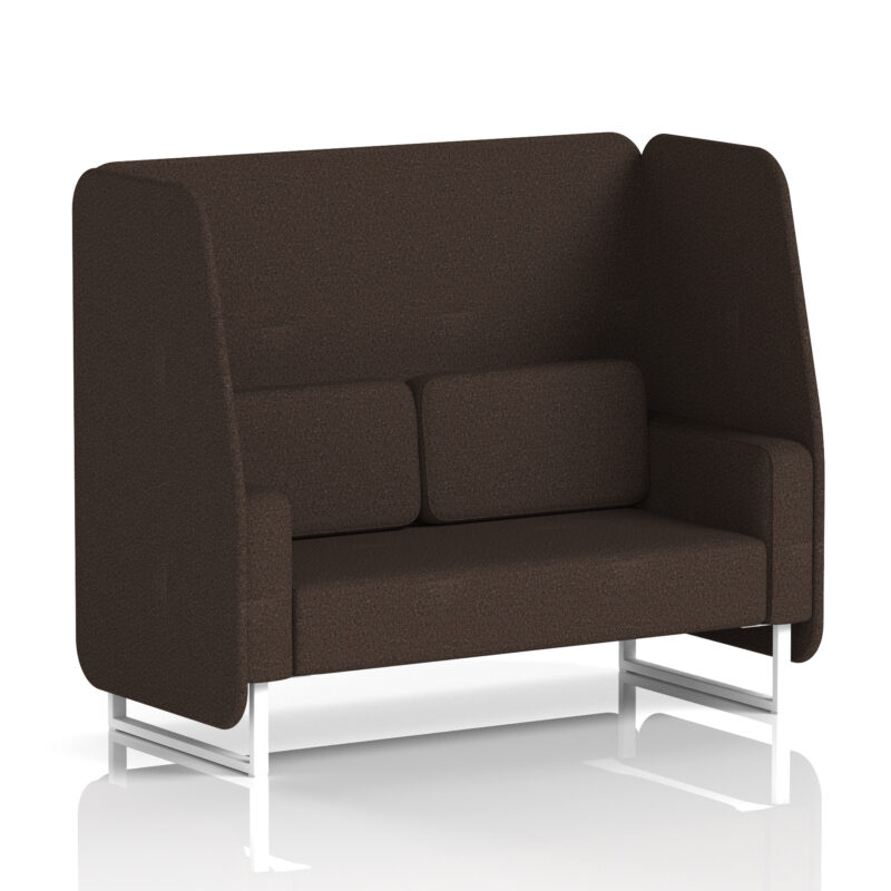 Greywood Open Booth With White Legs in Single Tone - Image 71