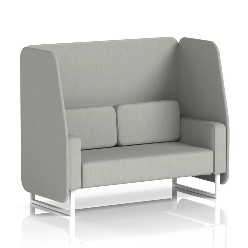 Greywood Open Booth With White Legs in Single Tone - Image 83