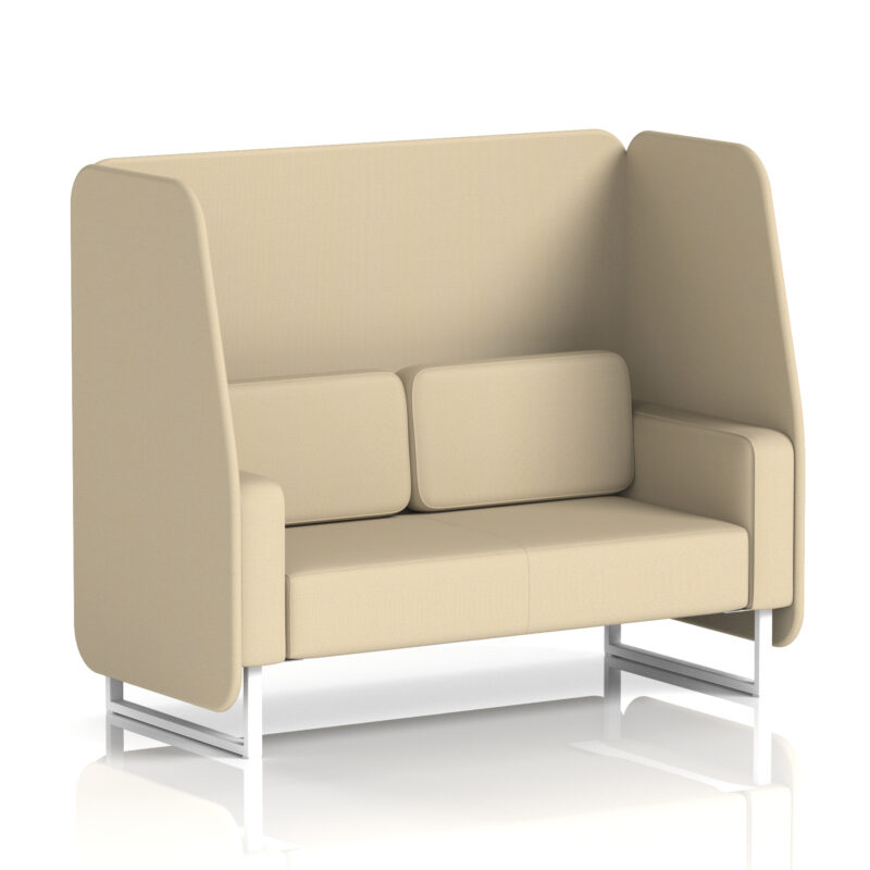 Greywood Open Booth With White Legs in Single Tone - Image 89