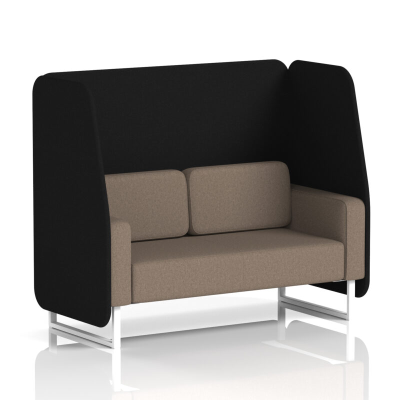 Greywood Open Booth With White Legs in Two Tone - Image 26
