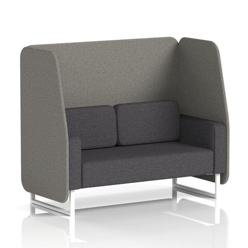 Greywood Open Booth With White Legs in Two Tone - Image 29