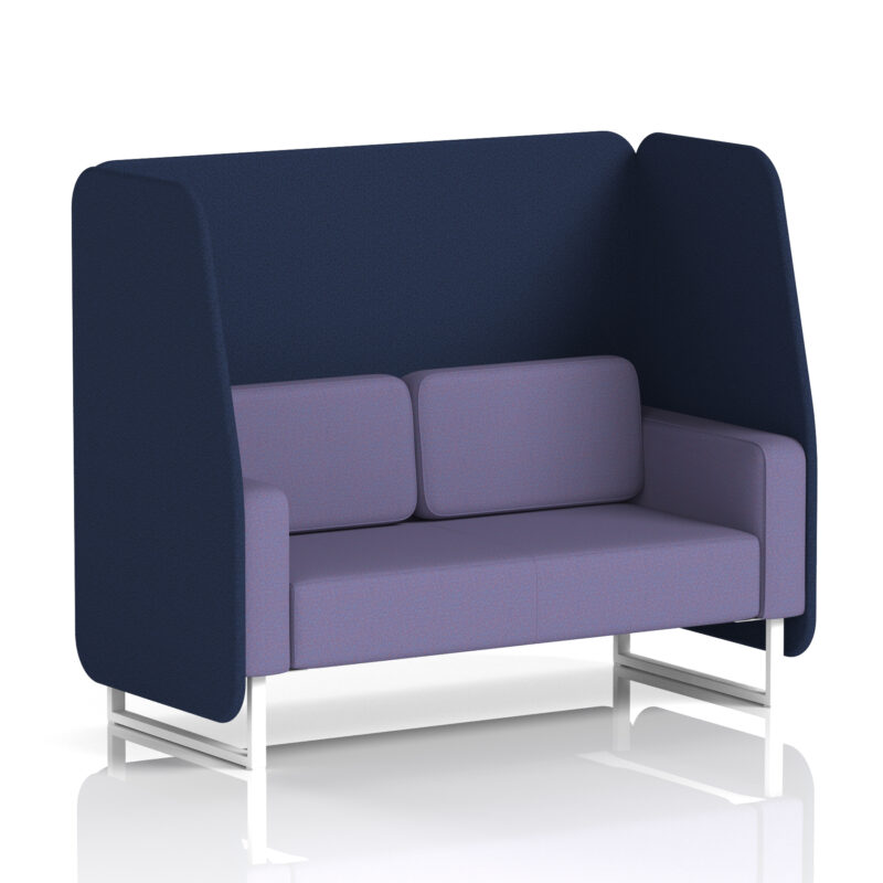 Greywood Open Booth With White Legs in Two Tone - Image 59