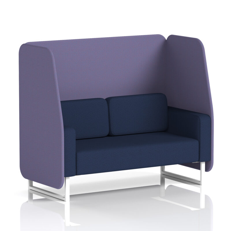 Greywood Open Booth With White Legs in Two Tone - Image 65