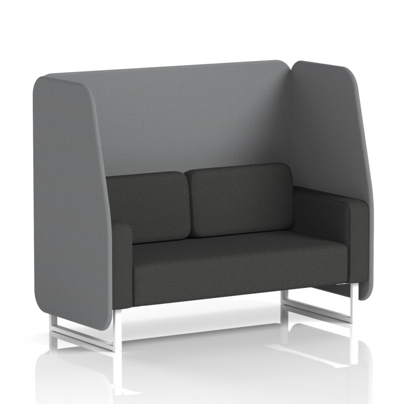 Greywood Open Booth With White Legs in Two Tone - Image 68