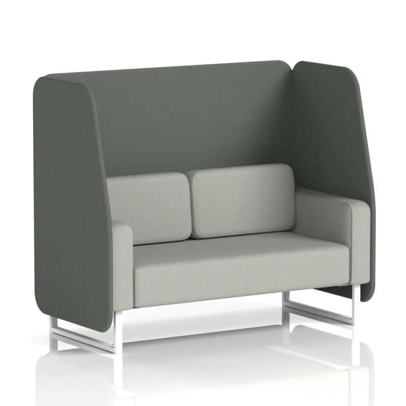 Greywood Open Booth With White Legs in Two Tone - Image 77