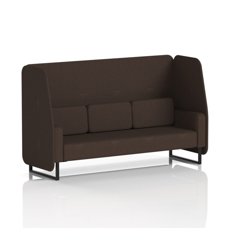 Greywood Open Booth With Black Legs in Single Tone - Image 72