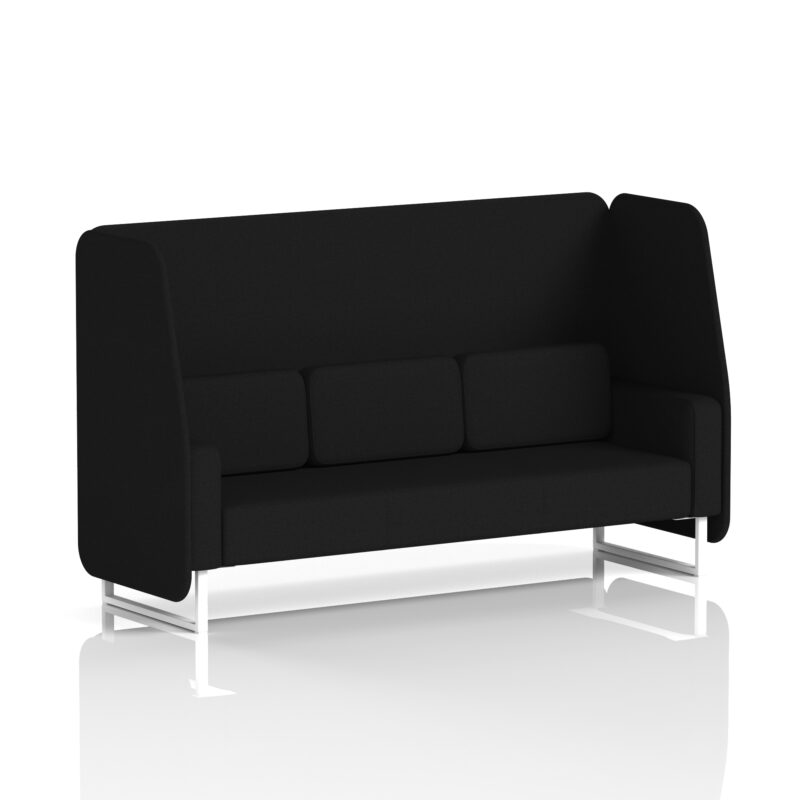 Greywood Open Booth With White Legs in Single Tone - Image 27