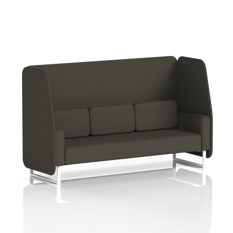 Greywood Open Booth With White Legs in Single Tone - Image 48