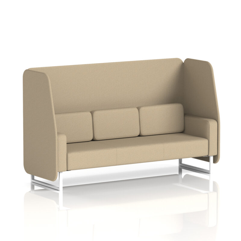 Greywood Open Booth With White Legs in Single Tone - Image 51