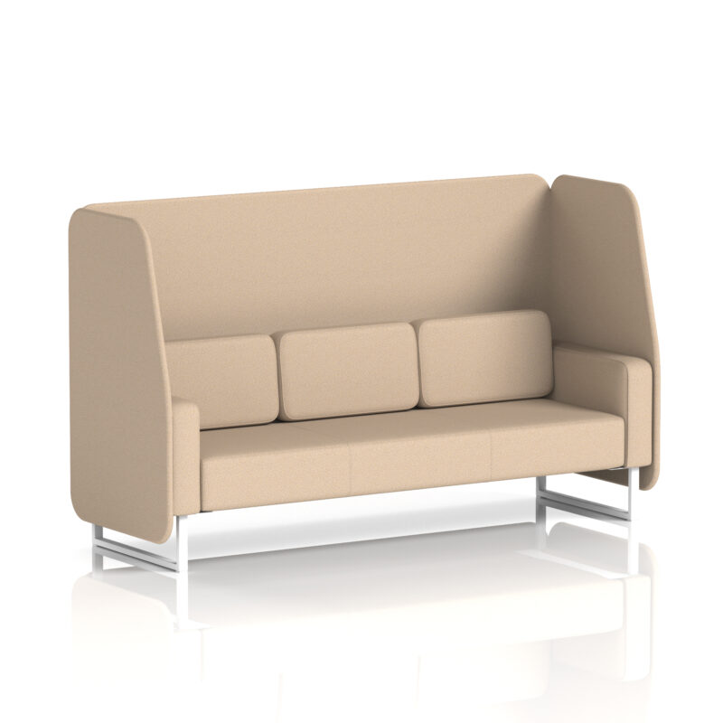 Greywood Open Booth With White Legs in Single Tone - Image 57