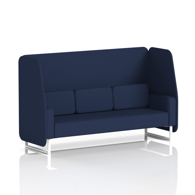 Greywood Open Booth With White Legs in Single Tone - Image 60