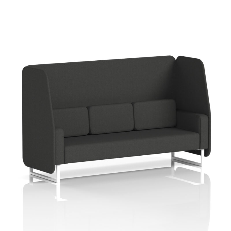 Greywood Open Booth With White Legs in Single Tone - Image 63