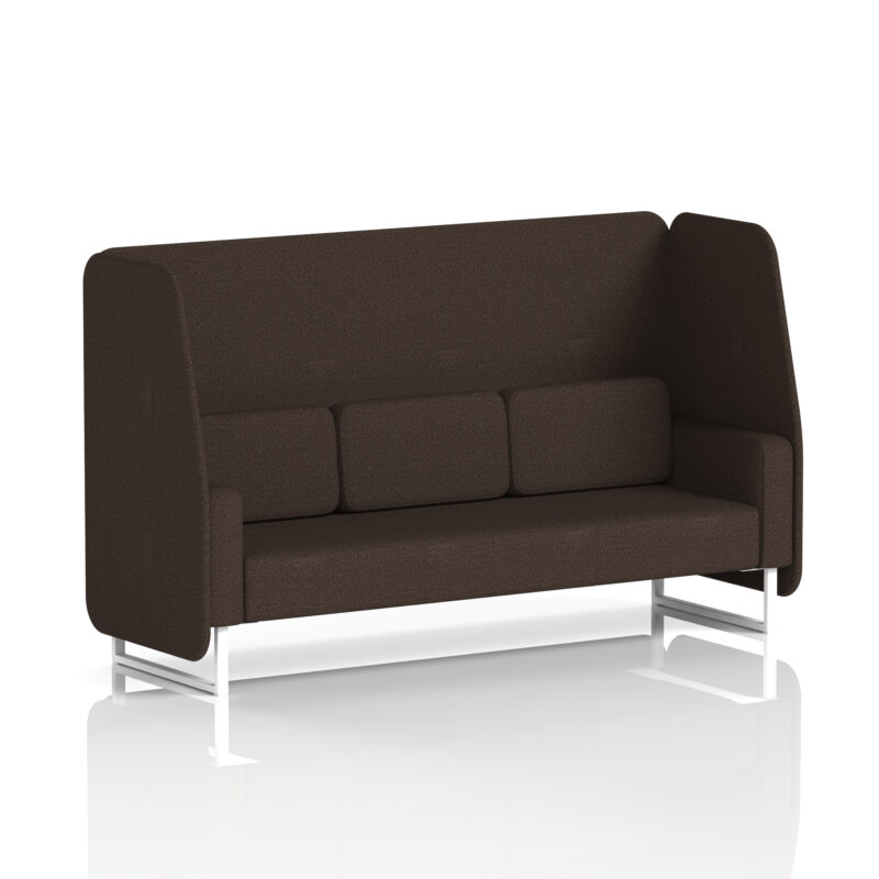 Greywood Open Booth With White Legs in Single Tone - Image 72