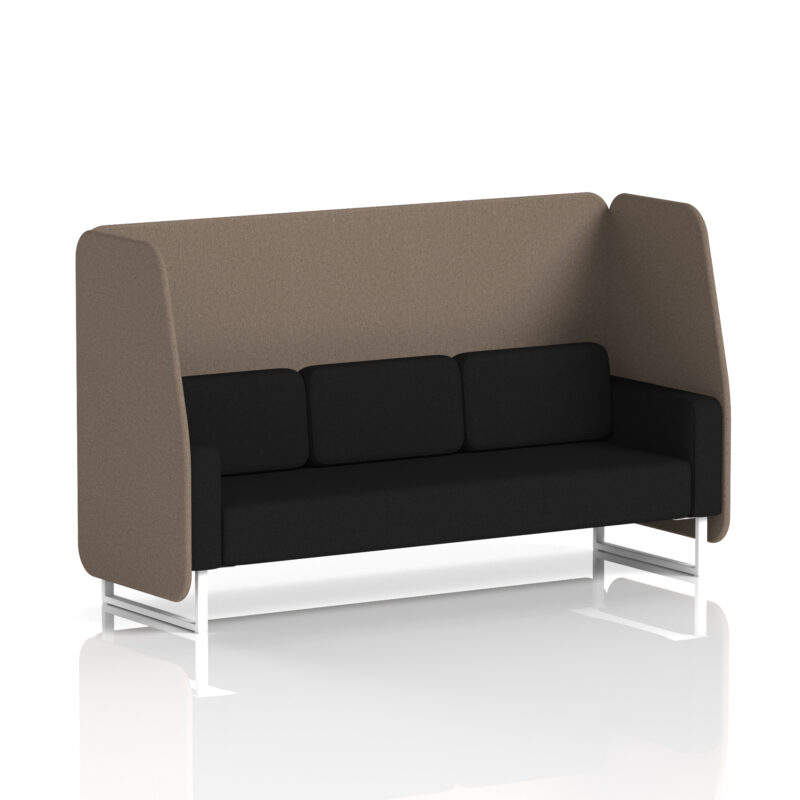 Greywood Open Booth With White Legs in Two Tone - Image 36