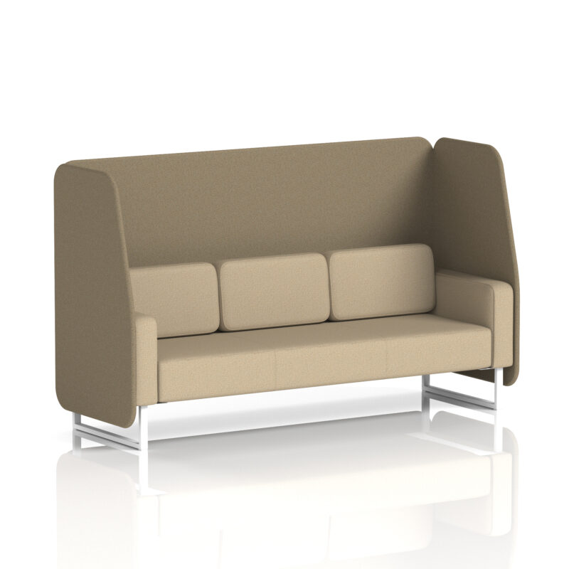 Greywood Open Booth With White Legs in Two Tone - Image 39