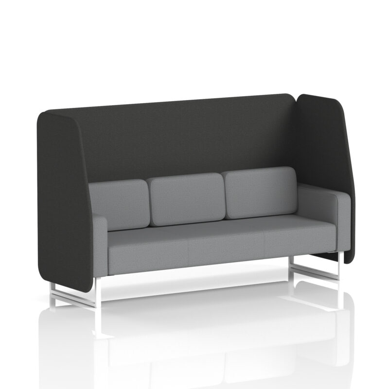 Greywood Open Booth With White Legs in Two Tone - Image 63