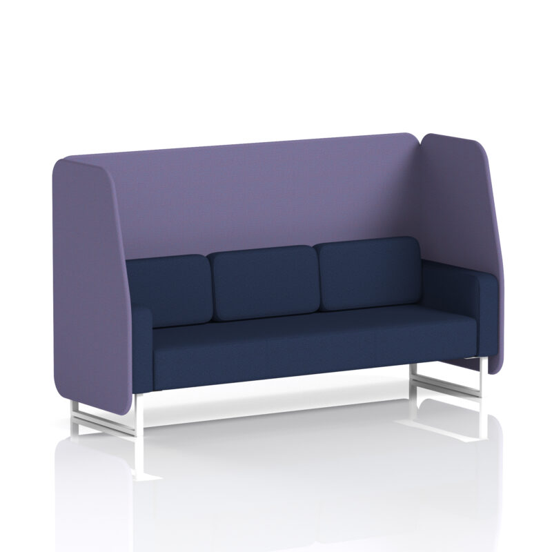 Greywood Open Booth With White Legs in Two Tone - Image 66