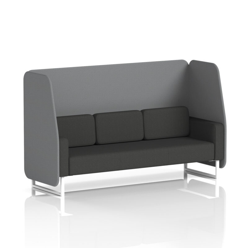Greywood Open Booth With White Legs in Two Tone - Image 69