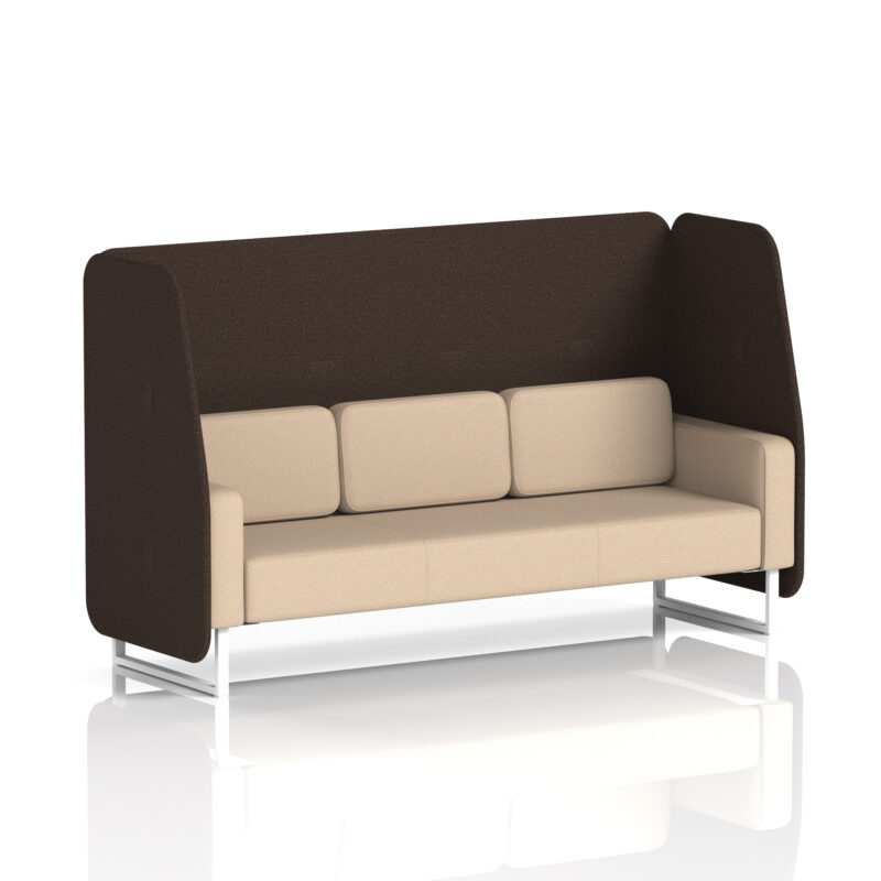 Greywood Open Booth With White Legs in Two Tone - Image 72