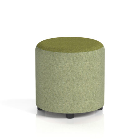 Whitmere Round Stool in Two Tone