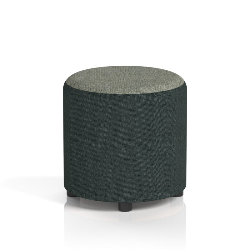 Whitmere Round Stool in Two Tone - Image 2