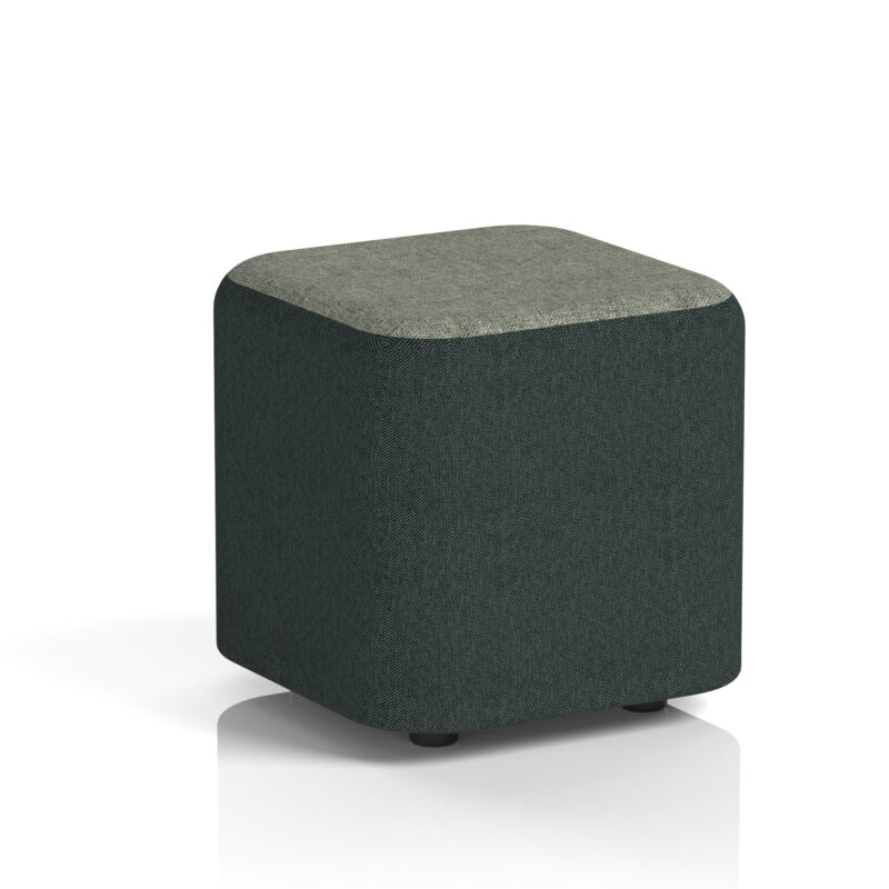 Whitmere Square Stool in Two Tone - Image 2