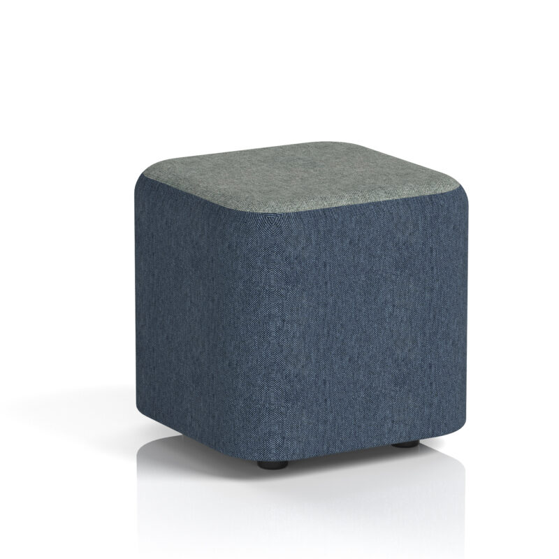 Whitmere Square Stool in Two Tone - Image 3