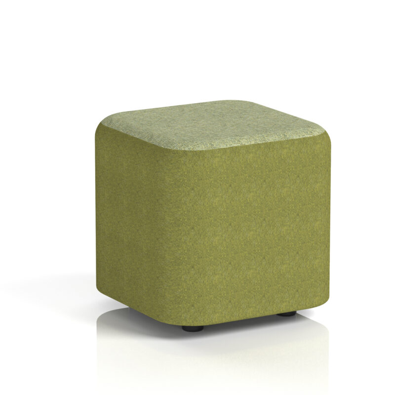 Whitmere Square Stool in Two Tone - Image 4