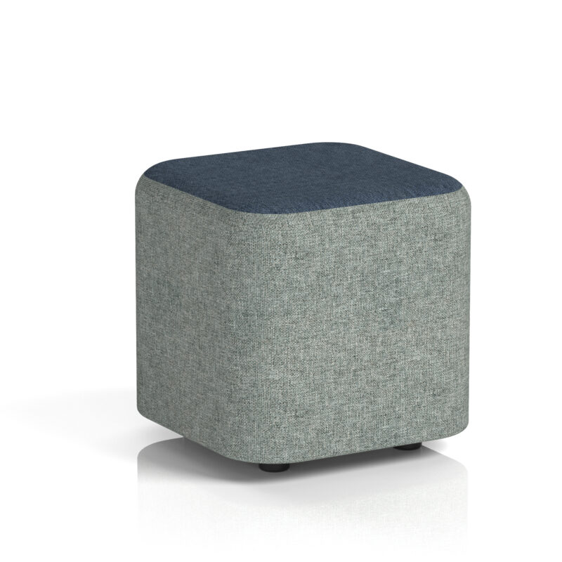 Whitmere Square Stool in Two Tone - Image 5
