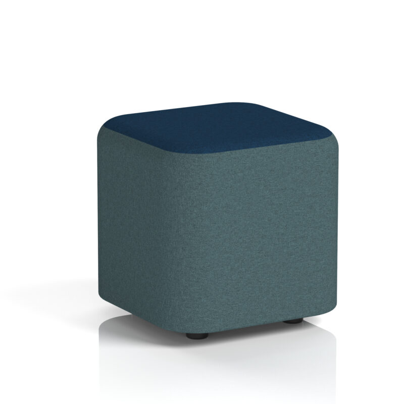Whitmere Square Stool in Two Tone - Image 11