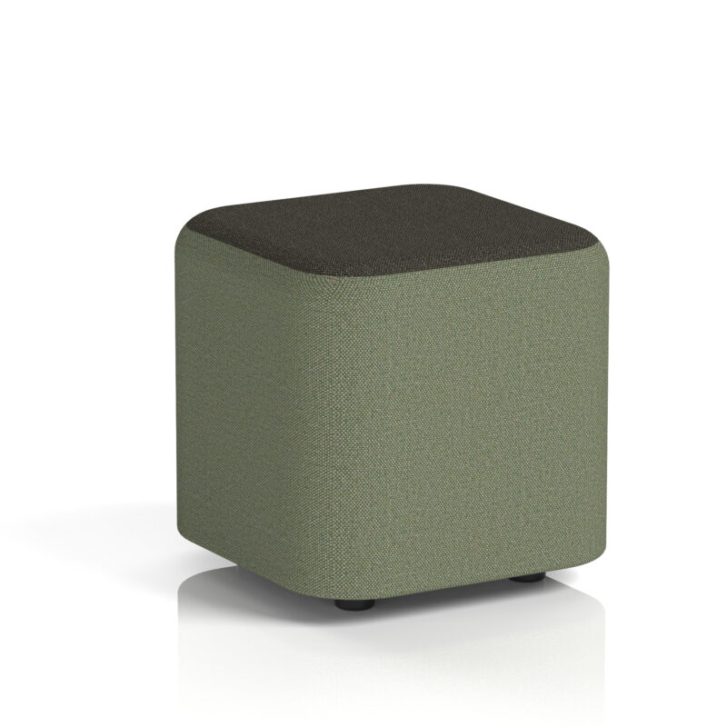 Whitmere Square Stool in Two Tone - Image 14