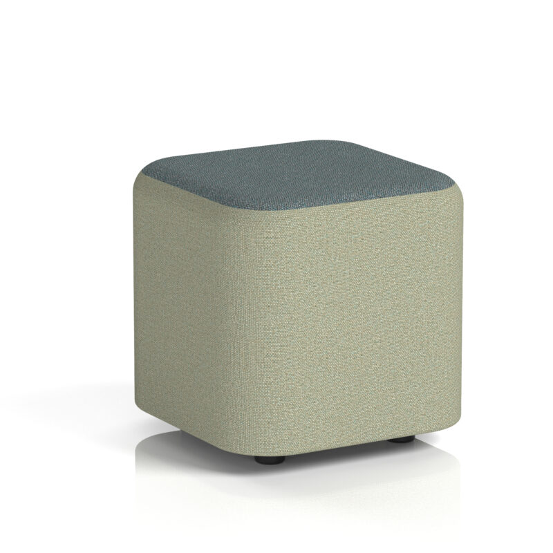 Whitmere Square Stool in Two Tone - Image 15