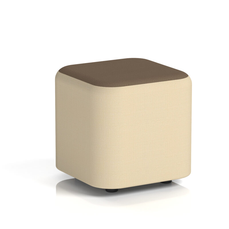Whitmere Square Stool in Two Tone - Image 30