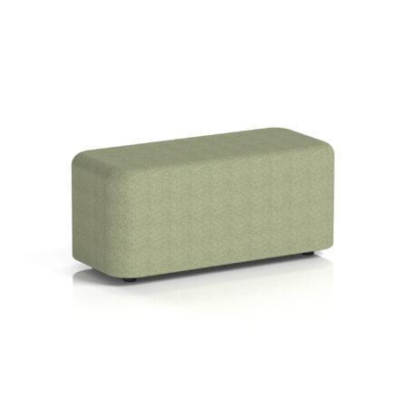 Whitmere Rectangular Stool in Single Tone
