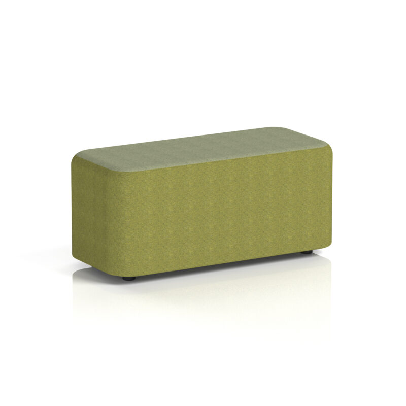 Whitmere Rectangular Stool in Two Tone - Image 4