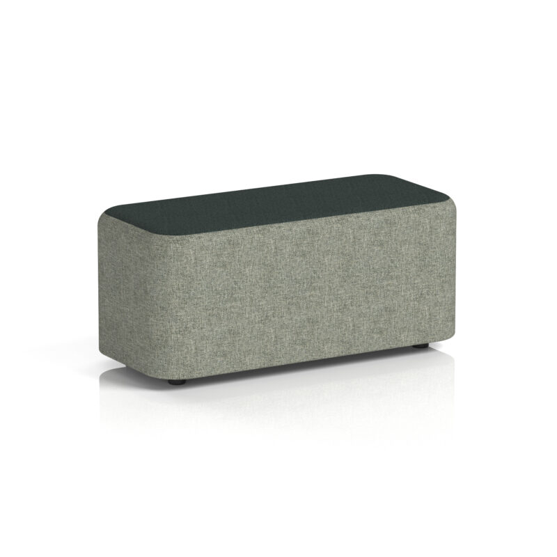 Whitmere Rectangular Stool in Two Tone - Image 6
